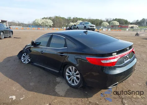 2014 Hyundai Azera Limited из США, поврежденный, VIN KMHFH4JG8EA373497